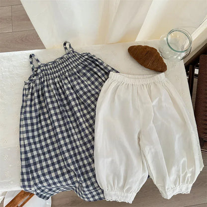 ロングパンツ・スウェットパンツ キッズパンツ クロップドパンツ レース 2カラー【mh0005310】