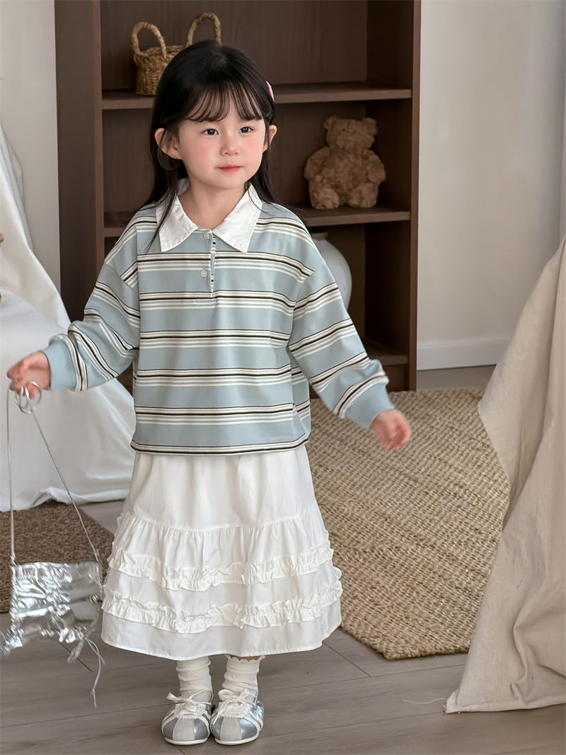 スカート Lace Fungus Cotton Skirt レース フリルスカート【mh0012189】