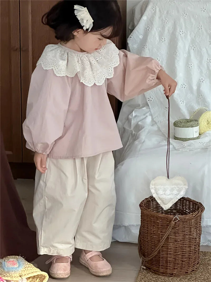 ロングパンツ・スウェットパンツ キッズパンツ タックワイドルーズロングパンツ【mh-0008902】