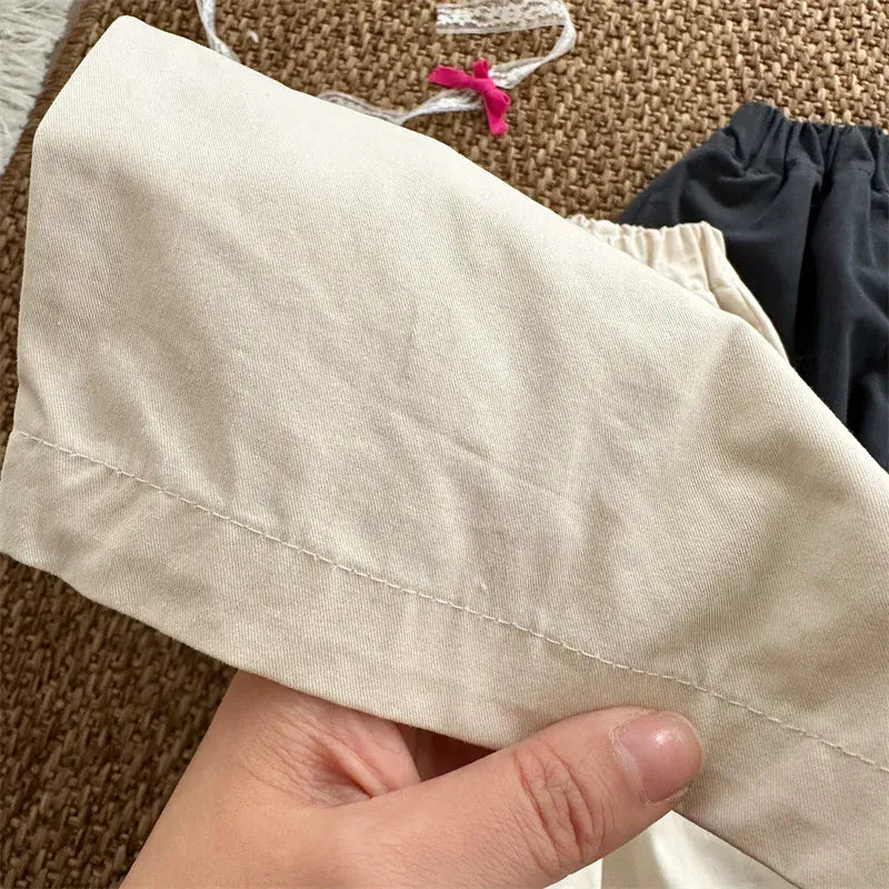 ロングパンツ・スウェットパンツ キッズパンツ タックワイドルーズロングパンツ【mh-0008902】