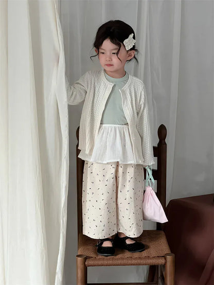 ベビーキッズその他アクセサリー キッズエプロン シンプルナチュラル重ね着エプロン【mh-0008904】