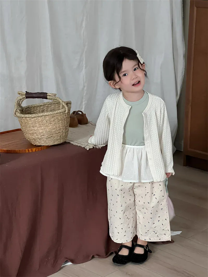 ベビーキッズその他アクセサリー キッズエプロン シンプルナチュラル重ね着エプロン【mh-0008904】