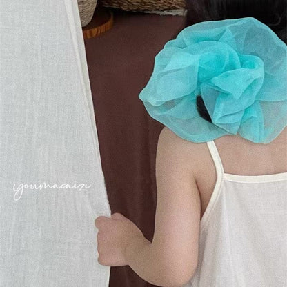 ロングパンツ・スウェットパンツ キッズパンツ ストライプ裾レースワイドルーズイージーパンツ【mh-0008978】