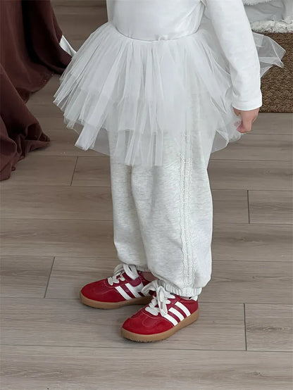 スカート キッズスカート チュチュチュールバレリーナスカート【mh0008934】