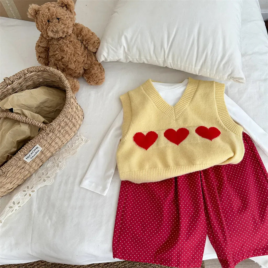 ロングパンツ・スウェットパンツ ドットプリントタックワイドパンツ【mh0011253】