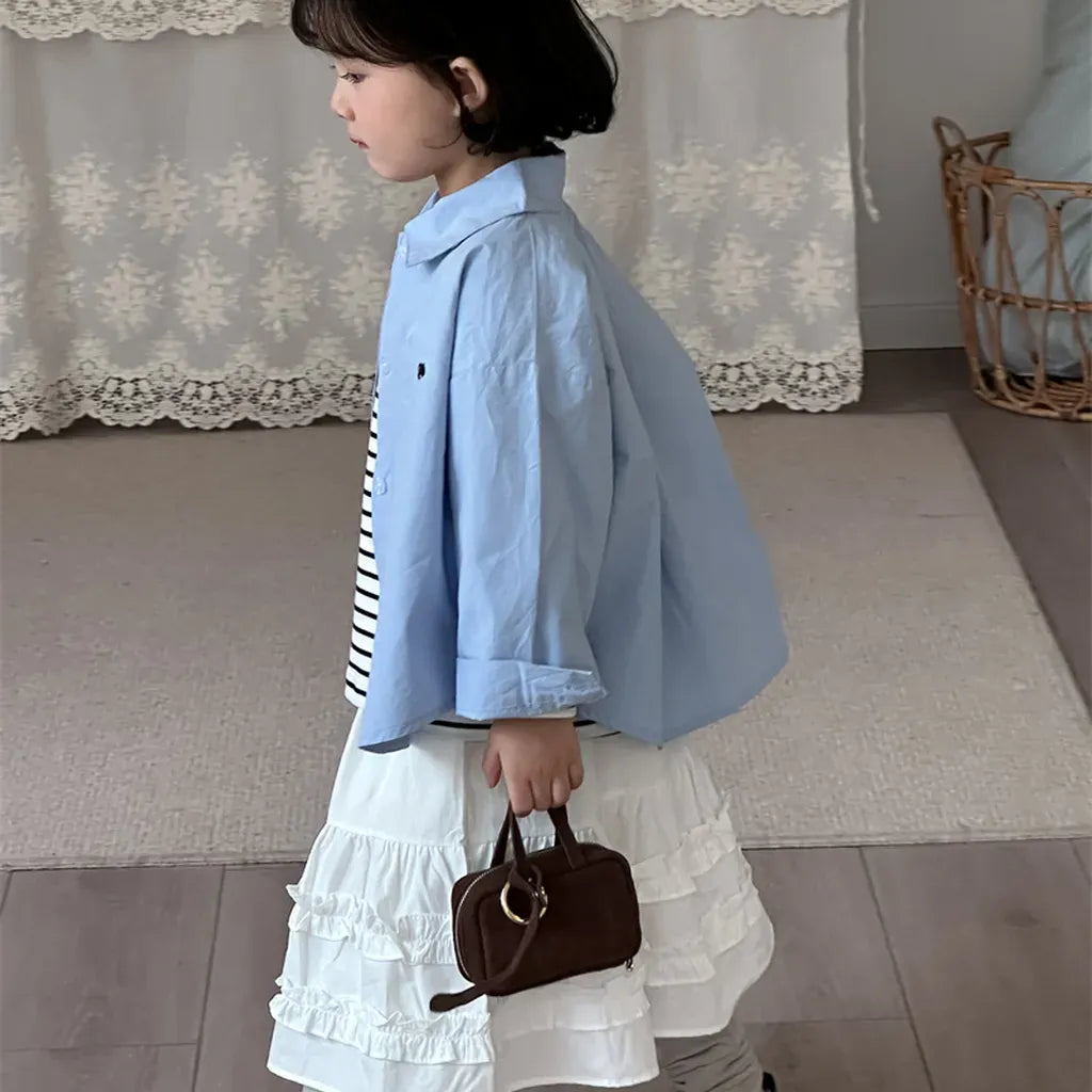 スカート ギンガムチェックフリルティアードスカート【mh0011258】