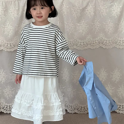 スカート ギンガムチェックフリルティアードスカート【mh0011258】