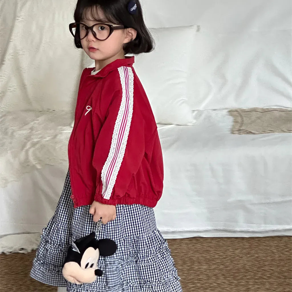 スカート ギンガムチェックフリルティアードスカート【mh0011258】