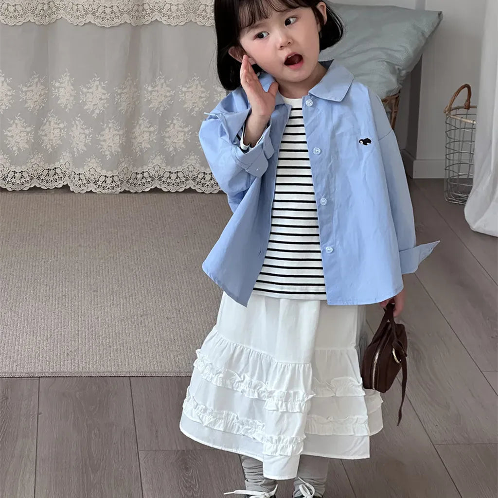 スカート ギンガムチェックフリルティアードスカート【mh0011258】