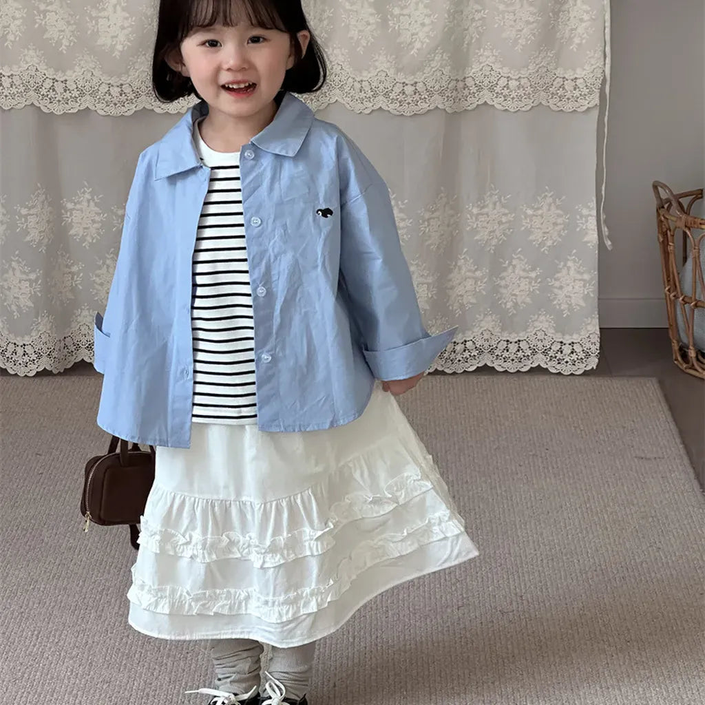 スカート ギンガムチェックフリルティアードスカート【mh0011258】