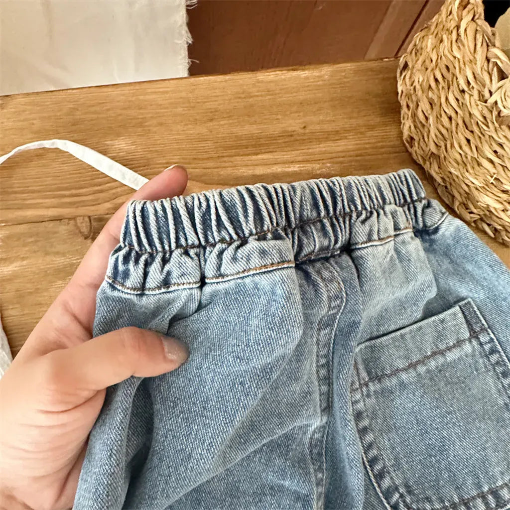 デニムパンツ センターラインデニムワイドパンツ【mh0011263】