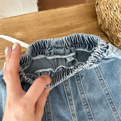 デニムパンツ センターラインデニムワイドパンツ【mh0011263】