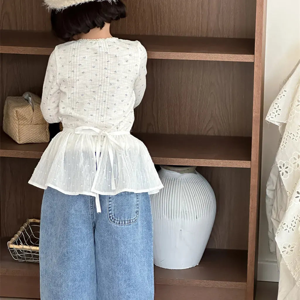 デニムパンツ センターラインデニムワイドパンツ【mh0011263】