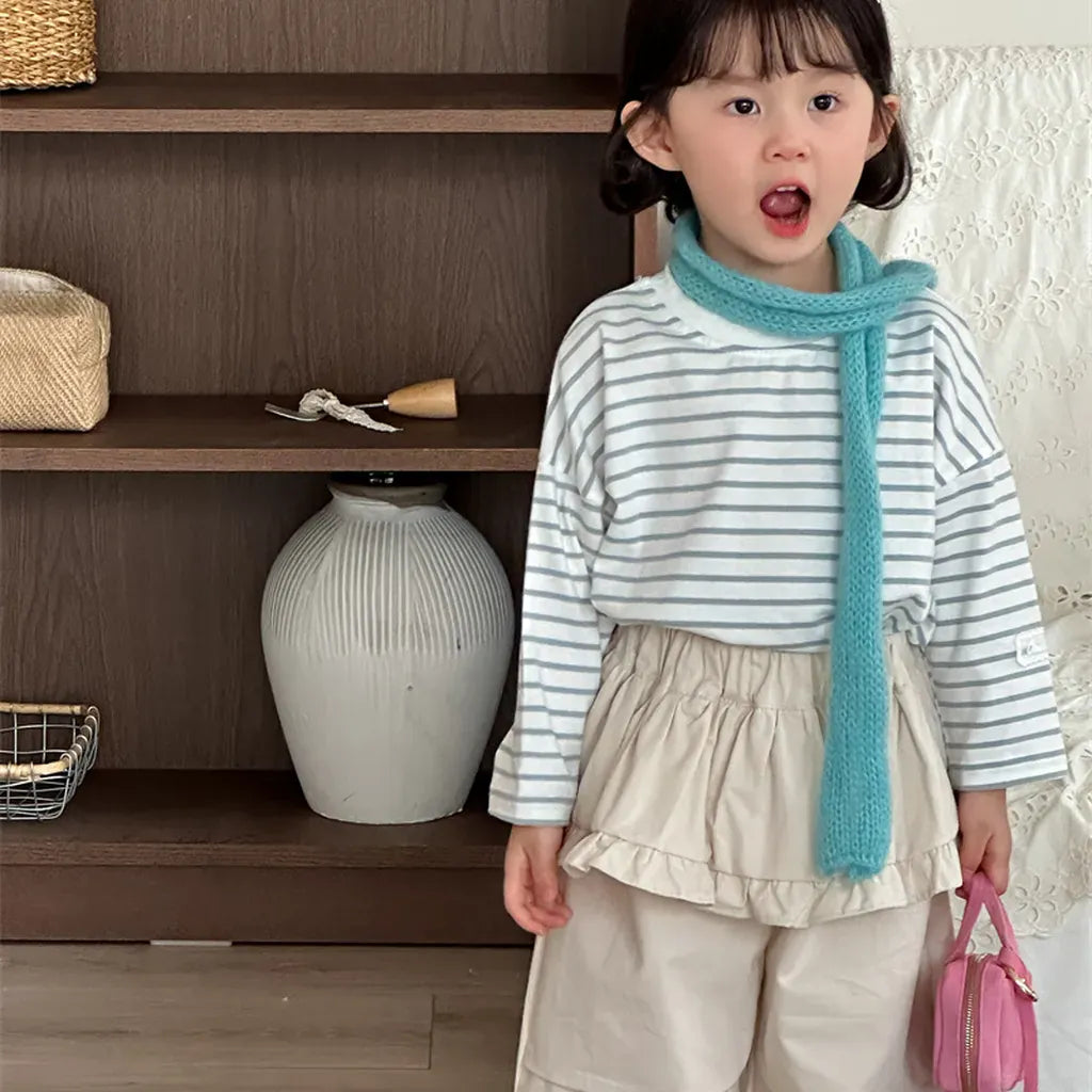 ロングパンツ・スウェットパンツ フリルウエストワイドパンツ【mh0011264】