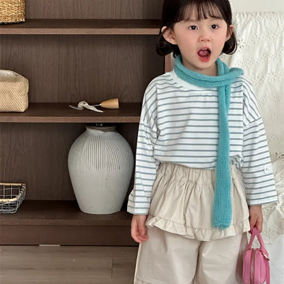 ロングパンツ・スウェットパンツ フリルウエストワイドパンツ【mh0011264】