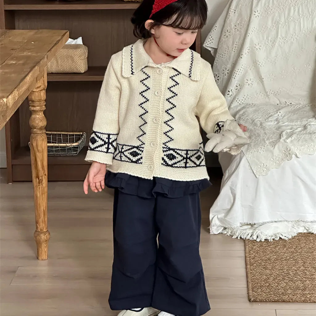 ロングパンツ・スウェットパンツ フリルウエストワイドパンツ【mh0011264】