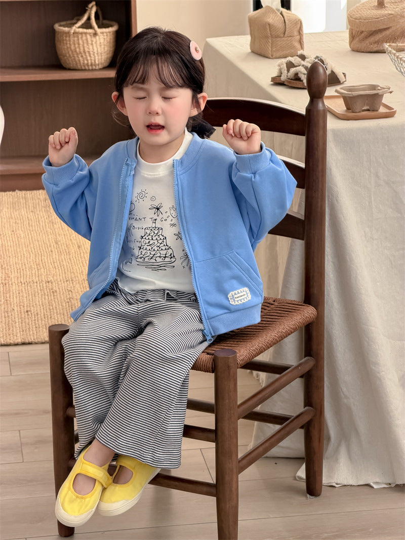 カーディガン・パーカー Solid Color Lace Zip-up Cardigan レース切替 ジップアップカーディガン【mh0012207】