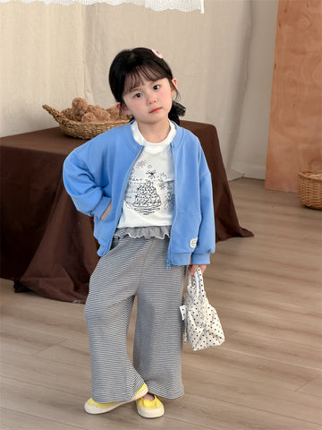 カーディガン・パーカー Solid Color Lace Zip-up Cardigan レース切替 ジップアップカーディガン【mh0012207】