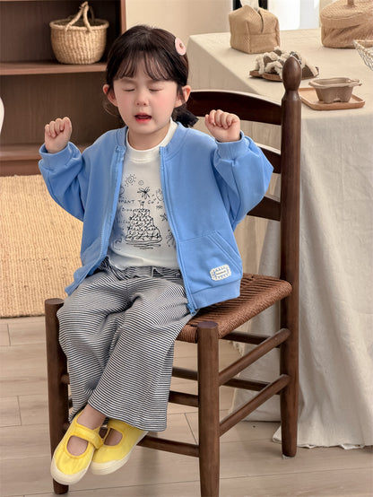ロングパンツ・スウェットパンツ Striped Ruffle Knitted Straight Leg Pants ストライプ フリル ニットパンツ【mh0012208】