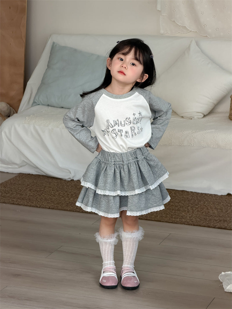 長袖Tシャツ Raglan Sleeve Printed T-Shirt ラグラン プリントTシャツ【mh0012191】
