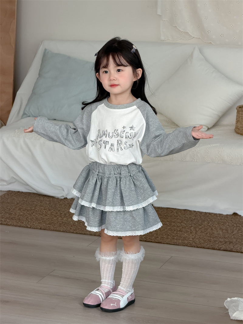 長袖Tシャツ Raglan Sleeve Printed T-Shirt ラグラン プリントTシャツ【mh0012191】