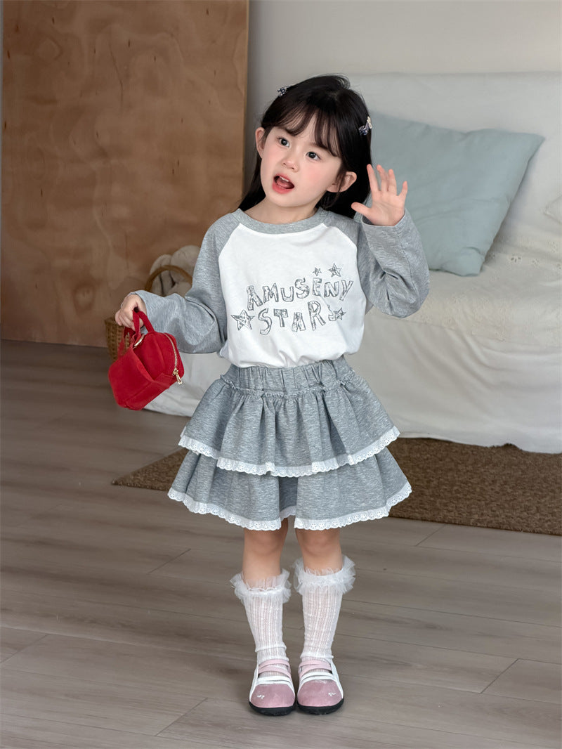 長袖Tシャツ Raglan Sleeve Printed T-Shirt ラグラン プリントTシャツ【mh0012191】