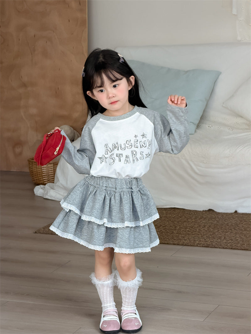長袖Tシャツ Raglan Sleeve Printed T-Shirt ラグラン プリントTシャツ【mh0012191】