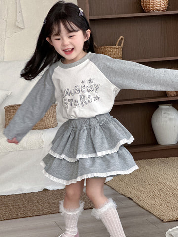 長袖Tシャツ Raglan Sleeve Printed T-Shirt ラグラン プリントTシャツ【mh0012191】
