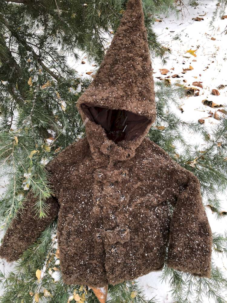 ショートコート・ジャケット・ジャンパー Coffee / 110cm yummy&rocky | Thinsulate Thickened Windproof Fur Jacket 3Mシンサレート エコファー ジャケット【mh0020042】