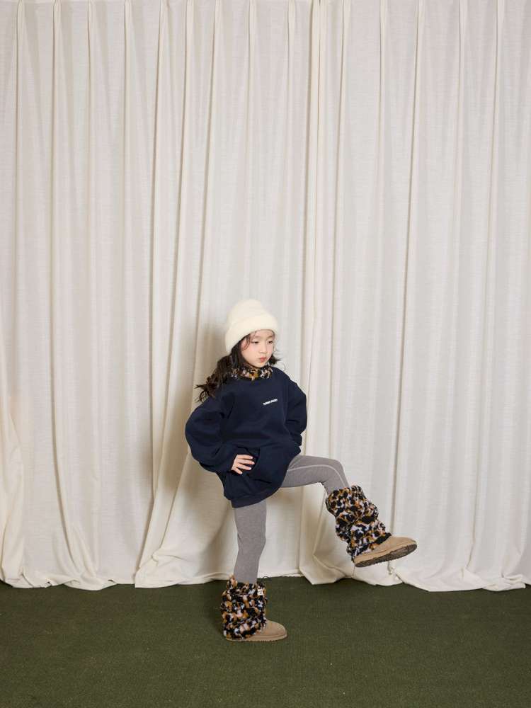 トレーナー・フーディ yummy&rocky | 3D Leopard Print Splicing Hoodie レオパード柄 裏起毛 フーディー【mh0020059】