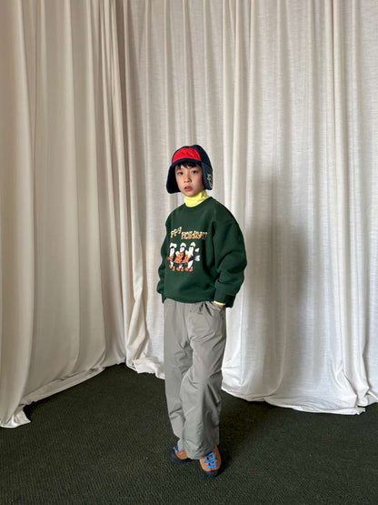 トレーナー・フーディ yummy&rocky | 3D Penguin Luminous Plush Hoodie ペンギン 蓄光プリント 裏起毛 スウェット【mh0020060】