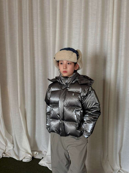 ショートコート・ジャケット・ジャンパー yummy&rocky | Detachable Sleeve Hooded Duck Down Jacket 4WAY仕様 デタッチャブル ダウンジャケット【mh0020039】