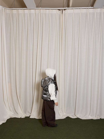 ショートコート・ジャケット・ジャンパー yummy&rocky | Detachable Sleeve Hooded Duck Down Jacket 4WAY仕様 デタッチャブル ダウンジャケット【mh0020039】