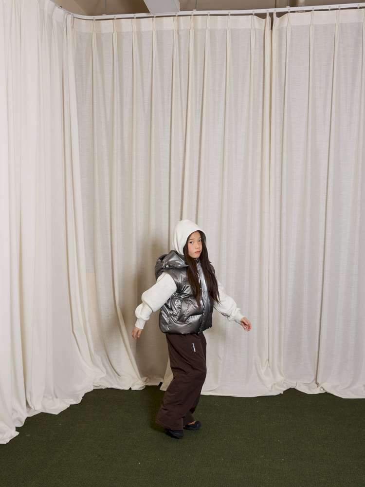 ショートコート・ジャケット・ジャンパー yummy&rocky | Detachable Sleeve Hooded Duck Down Jacket 4WAY仕様 デタッチャブル ダウンジャケット【mh0020039】