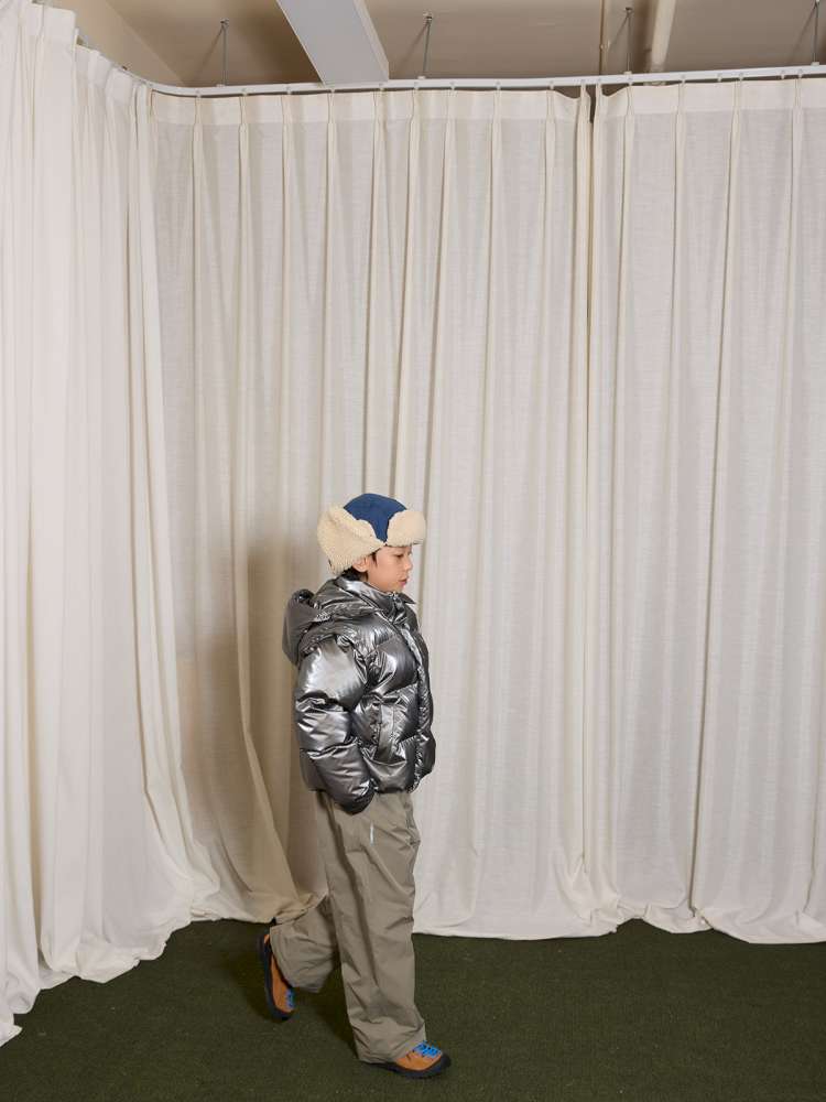 ショートコート・ジャケット・ジャンパー yummy&rocky | Detachable Sleeve Hooded Duck Down Jacket 4WAY仕様 デタッチャブル ダウンジャケット【mh0020039】