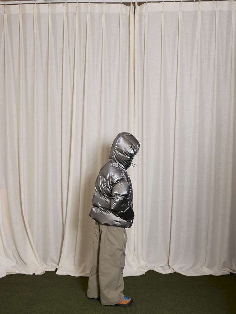 ショートコート・ジャケット・ジャンパー yummy&rocky | Detachable Sleeve Hooded Duck Down Jacket 4WAY仕様 デタッチャブル ダウンジャケット【mh0020039】