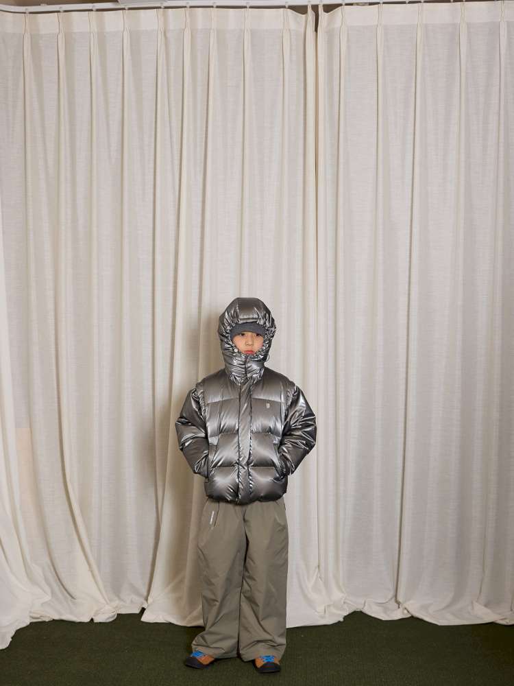 ショートコート・ジャケット・ジャンパー yummy&rocky | Detachable Sleeve Hooded Duck Down Jacket 4WAY仕様 デタッチャブル ダウンジャケット【mh0020039】