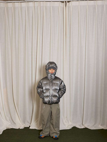 ショートコート・ジャケット・ジャンパー yummy&rocky | Detachable Sleeve Hooded Duck Down Jacket 4WAY仕様 デタッチャブル ダウンジャケット【mh0020039】