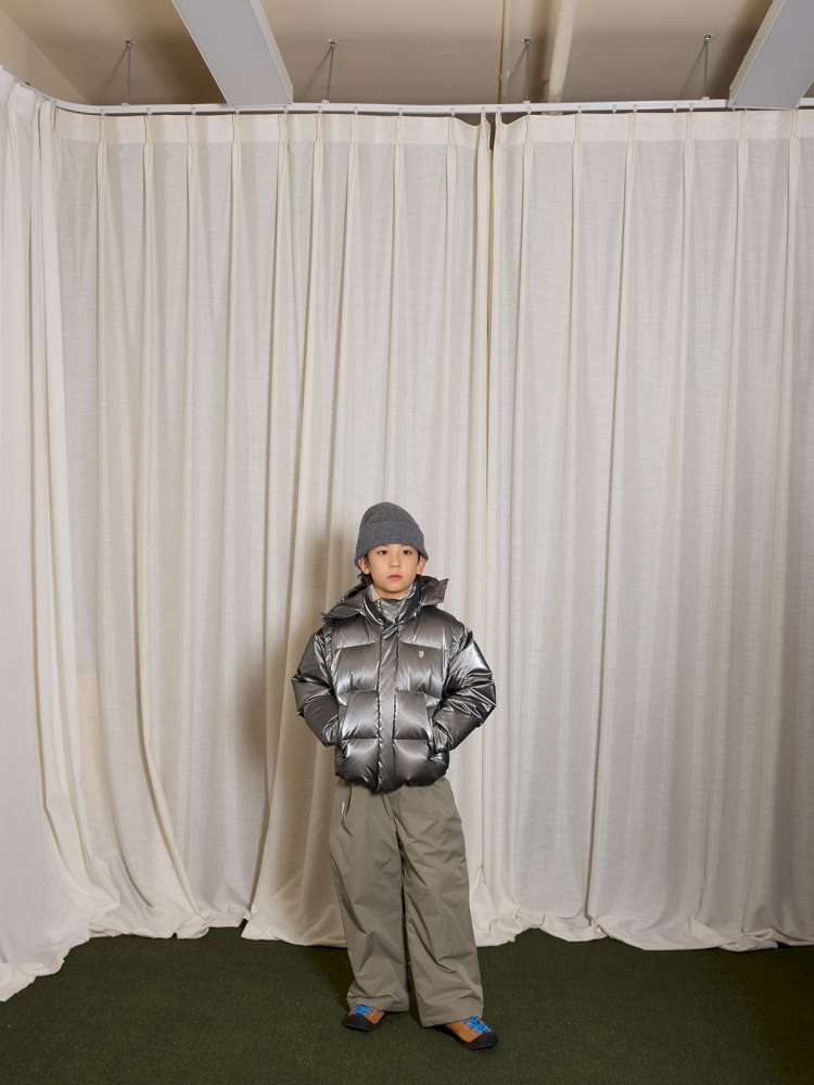 ショートコート・ジャケット・ジャンパー yummy&rocky | Detachable Sleeve Hooded Duck Down Jacket 4WAY仕様 デタッチャブル ダウンジャケット【mh0020039】