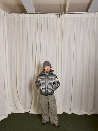 ショートコート・ジャケット・ジャンパー yummy&rocky | Detachable Sleeve Hooded Duck Down Jacket 4WAY仕様 デタッチャブル ダウンジャケット【mh0020039】