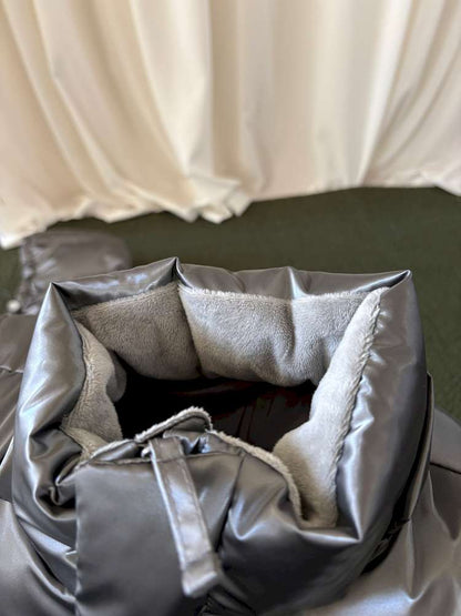 ショートコート・ジャケット・ジャンパー yummy&rocky | Detachable Sleeve Hooded Duck Down Jacket 4WAY仕様 デタッチャブル ダウンジャケット【mh0020039】