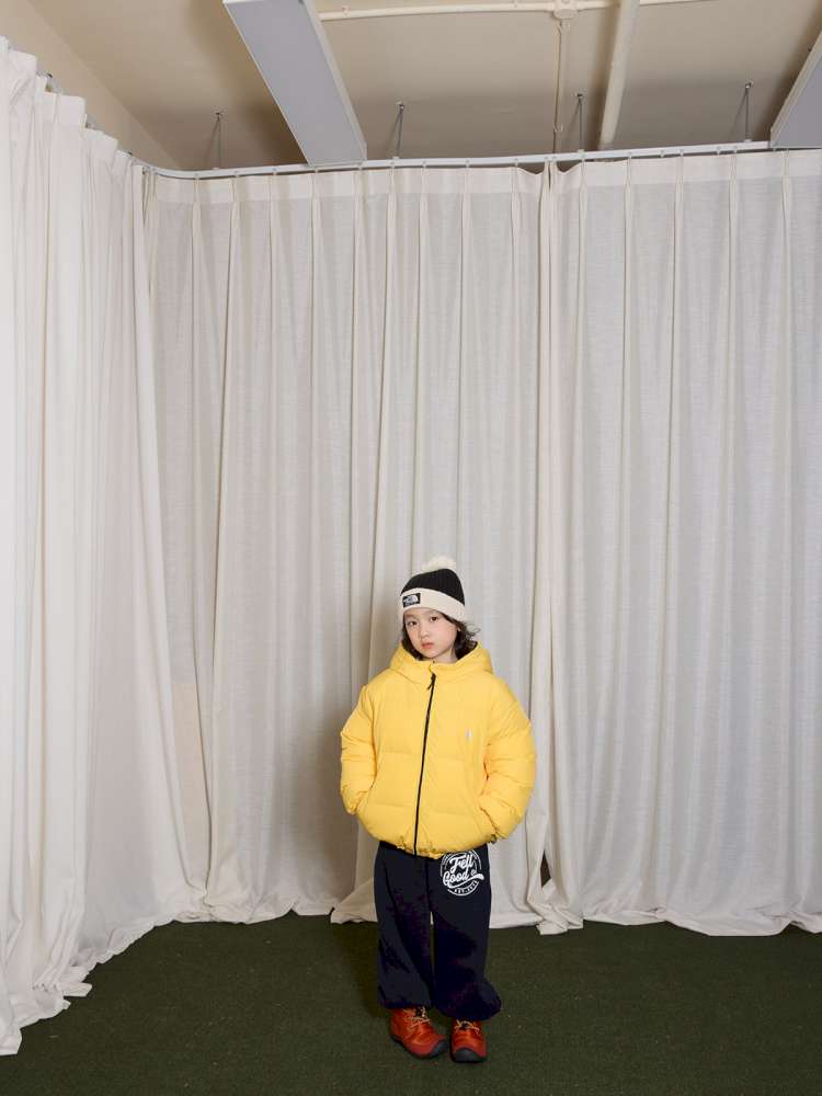 ショートコート・ジャケット・ジャンパー yummy&rocky | Fluffy Hooded Mula Duck Down Jacket フーデッド ダックダウン ジャケット【mh0020043】