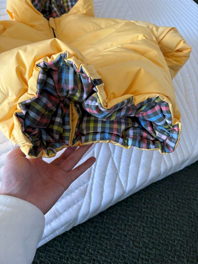 ショートコート・ジャケット・ジャンパー yummy&rocky | Fluffy Hooded Mula Duck Down Jacket フーデッド ダックダウン ジャケット【mh0020043】