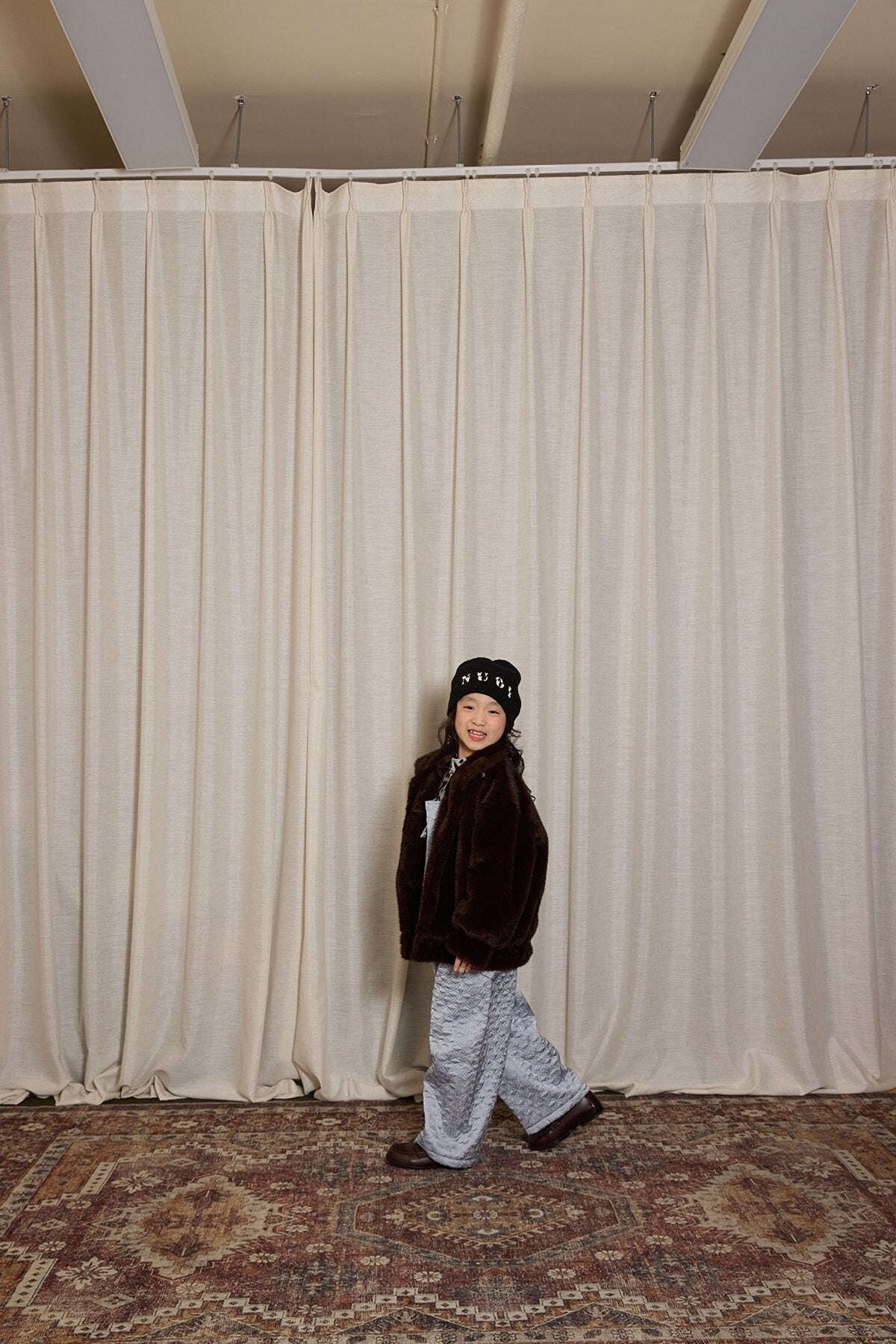 オーバーオール yummy&rocky | Imported Quilted Cotton Warm Bib Pants キルティング中綿サロペット【mh0020095】
