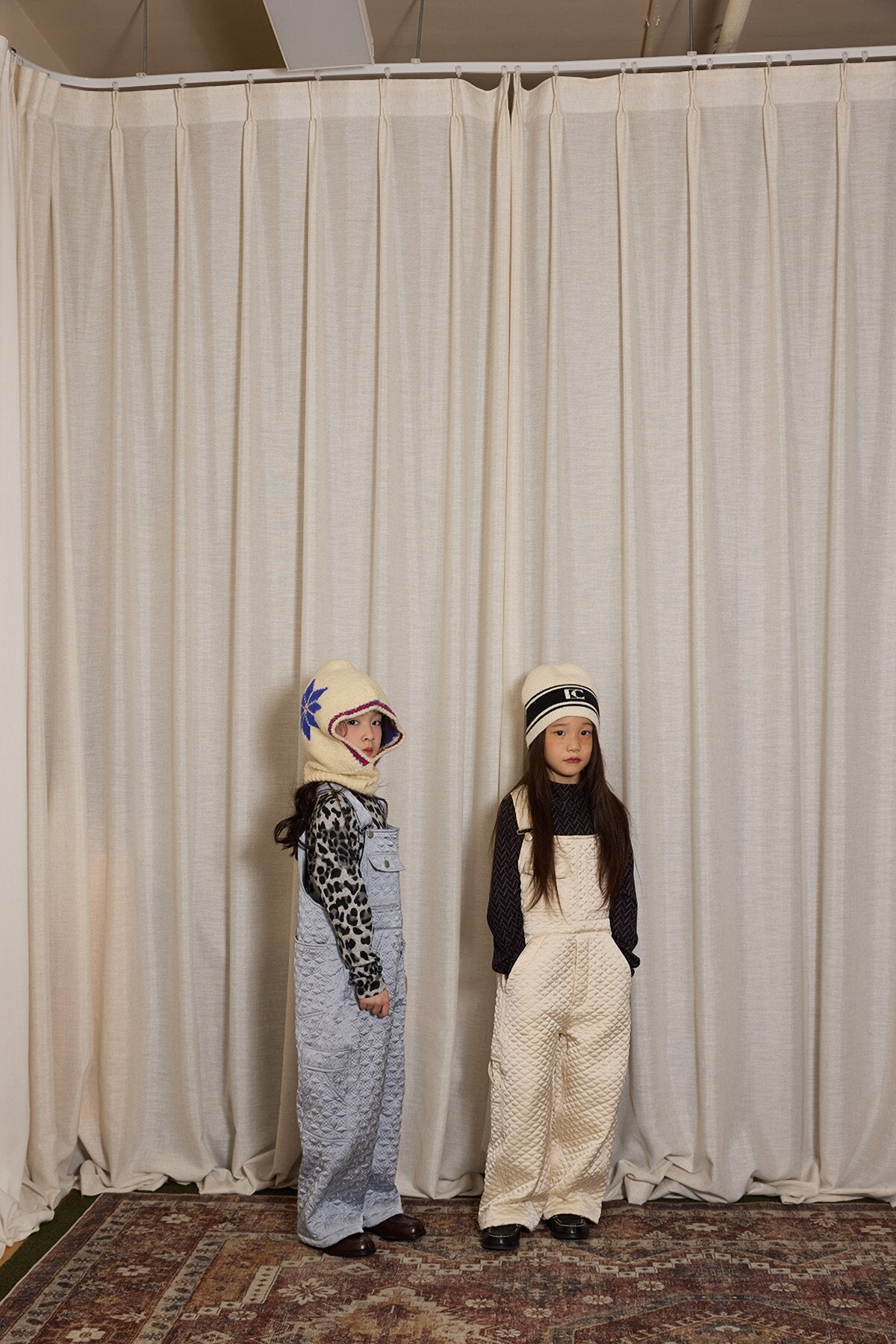 オーバーオール yummy&rocky | Imported Quilted Cotton Warm Bib Pants キルティング中綿サロペット【mh0020095】