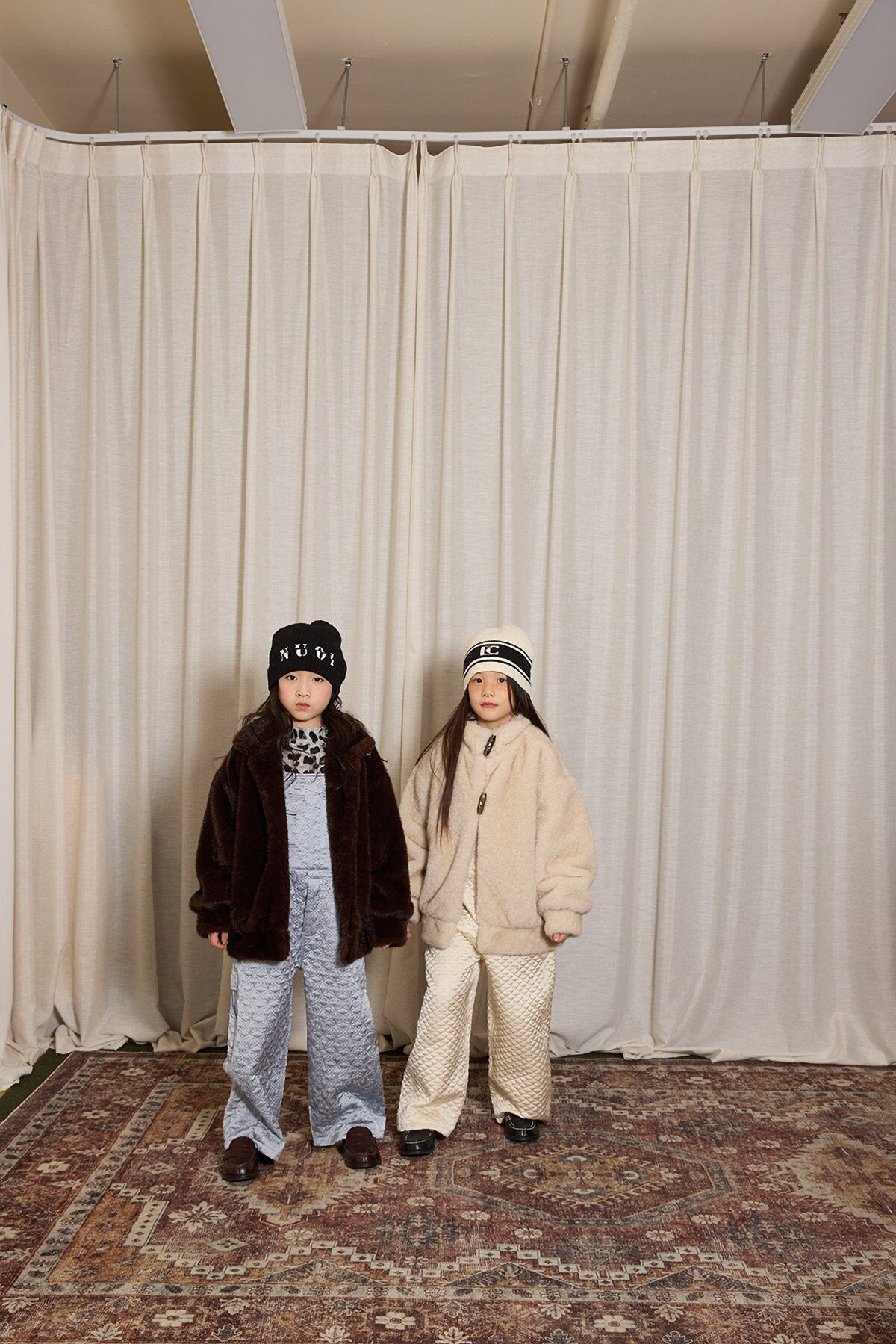 オーバーオール yummy&rocky | Imported Quilted Cotton Warm Bib Pants キルティング中綿サロペット【mh0020095】