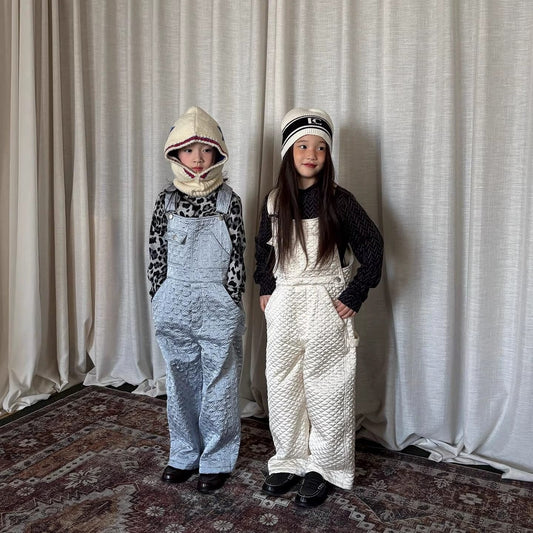 オーバーオール yummy&rocky | Imported Quilted Cotton Warm Bib Pants キルティング中綿サロペット【mh0020095】