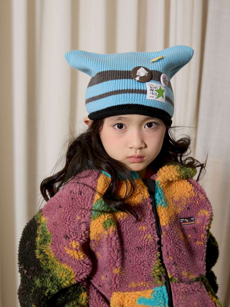 長袖セットアップ yummy&rocky | Lamb Wool Fleece Hooded Tracksuit ボアベスト付き 裏起毛 セットアップ【mh0020058】