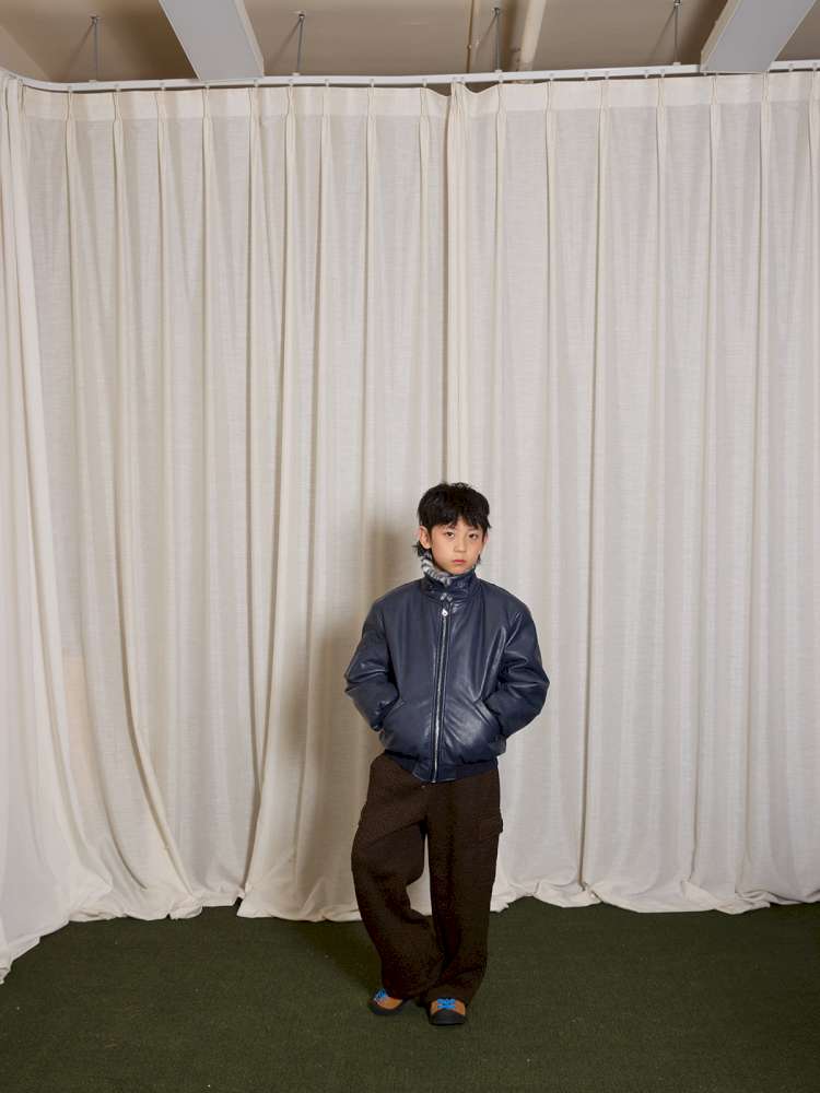 ロングパンツ・スウェットパンツ yummy&rocky | Leopard Print Thickened Fleece Pants レオパード柄 裏起毛 ストレートパンツ【mh0020061】