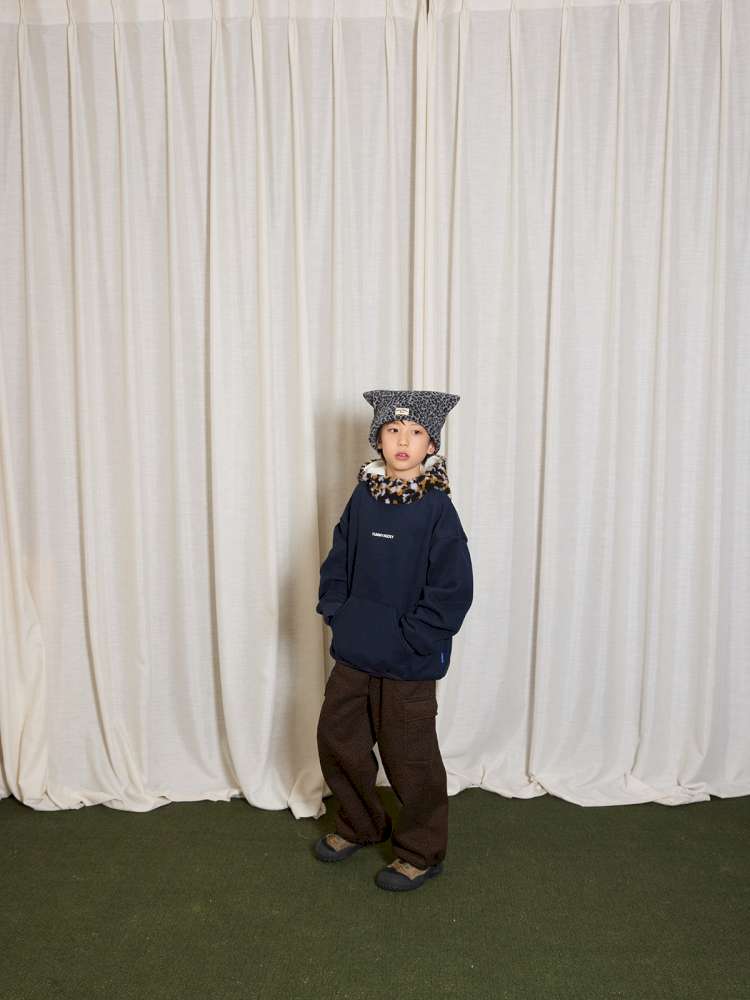 ロングパンツ・スウェットパンツ yummy&rocky | Leopard Print Thickened Fleece Pants レオパード柄 裏起毛 ストレートパンツ【mh0020061】